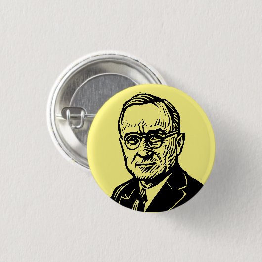 Harry Truman Button (Vorne & Hinten)