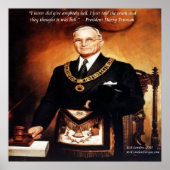 Harry Truman "gab kein Zitat-Poster von "Em Hell" Poster (Vorne)