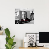 Harry Truman zitiert auf Plakat: "Gave no Hell" Poster (Heimbüro)