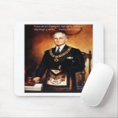Harry Truman zitiert "hat nicht "Em Hell" Mousepad (Mit Mouse)