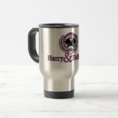 Harry- u. Hollisterlogo-Reise-Tasse Reisebecher (Vorderseite Links)