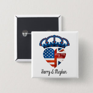 Harry u. Meghan Hochzeit, am 19. Mai 2018 Button