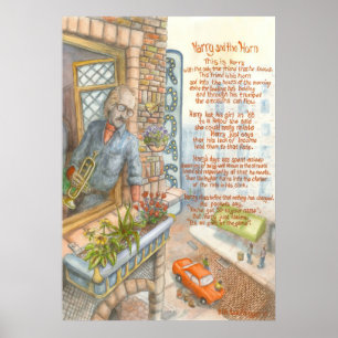 Harry und das Horn - Plakat