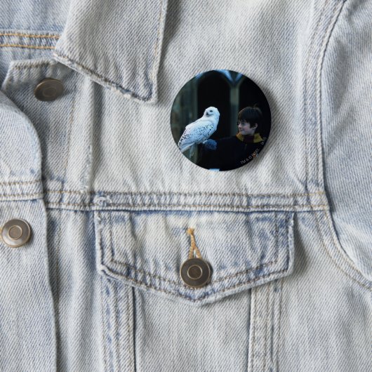 Harry und Hedwig 2 Button (Beispiel)