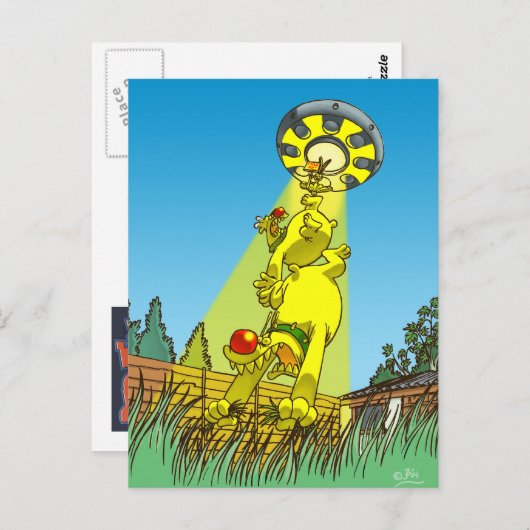 Harry und Henrys Entführung Postkarte (Vorne/Hinten)