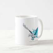 Harry und Hermione auf einem Hippogriff Kaffeetasse (VorderseiteRechts)