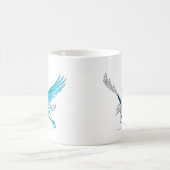 Harry und Hermione auf einem Hippogriff Kaffeetasse (Mittel)