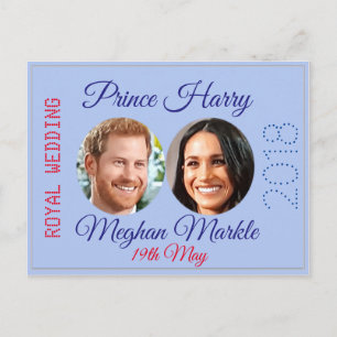 Harry und Meghan Foto Royal Wedding Postcard Postkarte