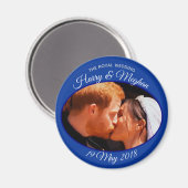Harry und Meghan kiss Foto königliche Hochzeit Magnet (Vorderseite/Rückseite)
