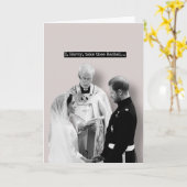 Harry und Meghan Wedding Card Karte (Gelbe Blume)