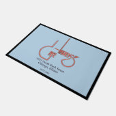 Harry's Cafe, Chicago, IL Doormat Fußmatte (Schrägansicht)