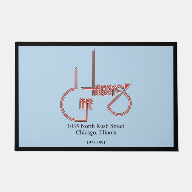 Harry's Cafe, Chicago, IL Doormat Fußmatte (Vorderseite)