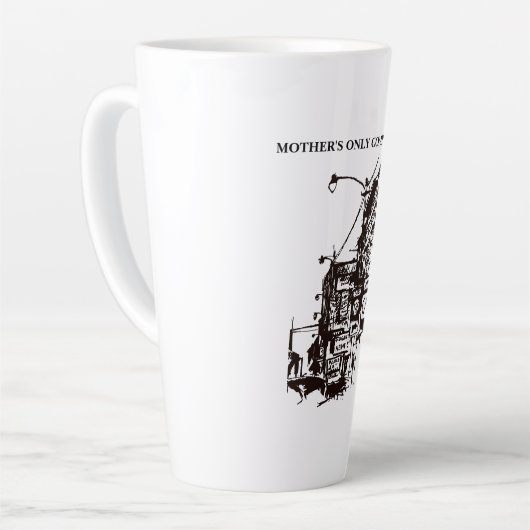 Harry's Cafe Latte Tasse (Linke Ecke)