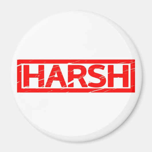 Harsche Briefmarke Magnet (Vorne)