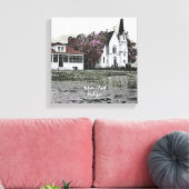 Harsens Island Michigan St. Marks Church 1925 Leinwanddruck (Insitu (Wohnzimmer))