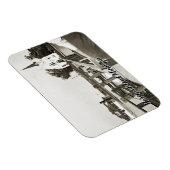 Harsens Island Michigan St. Marks Kirche 1925 Auss Magnet (Rechte Seite)