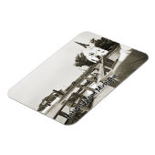 Harsens Island Michigan St. Marks Kirche 1925 Auss Magnet (Linke Seite)