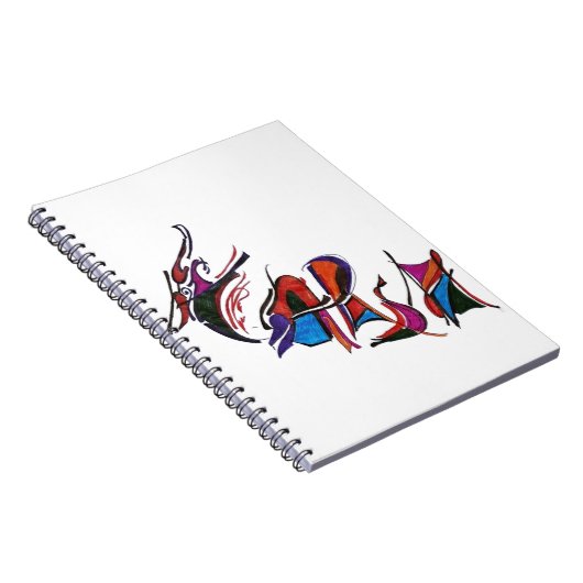 HARSH Custom Art calligraphy Notizblock (Rechte Seite)