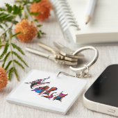 HARSH custom art work calligraphy Schlüsselanhänger (Vorderseite rechts)