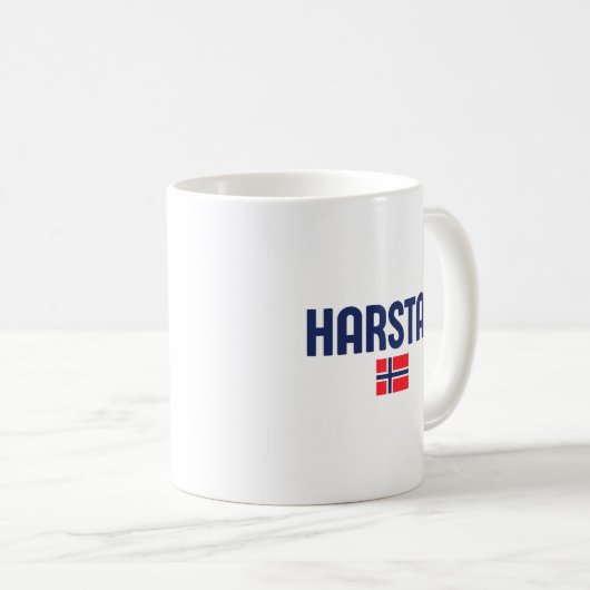 HARSTAD Norwegen Kaffeetasse (VorderseiteRechts)