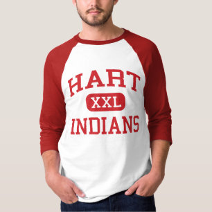 Hart - amerikanischer Ureinwohner - Highschool - T-Shirt