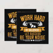 hart arbeiten (Vorne/Hinten)