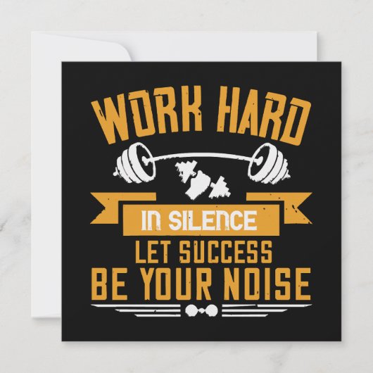 hart arbeiten (Vorderseite)