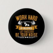 hart arbeiten button (Vorderseite)