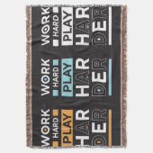 hart arbeiten decke (Vorderseite Vertikal)