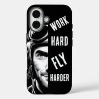 hart arbeiten, fliegen härter, Pilot, Comic