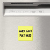 hart arbeiten, hartes Magnet spielen (In Situ (Geschirrspüler))