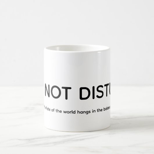 Hart arbeiten kaffeetasse (Mittel)