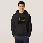 Hart arbeiten oder Highlights lustig Fußball schau Hoodie (Vorne ganz)