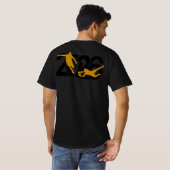 Hart arbeiten oder Highlights lustig Fußball schau T-Shirt (Schwarz voll)