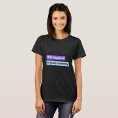 Hart Arbeiten Oder Kaum Muttersein Berufstätige Mu T-Shirt (Vorne ganz)