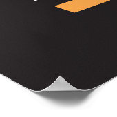 hart arbeiten poster (Ecke)
