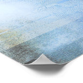 hart arbeiten und Motivierend Poster wiedergeben (Ecke)