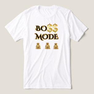 HART ARBEITEN WEIßES GOLD MOTIVATIONS-GRAFIK HERRE Tri-Blend SHIRT