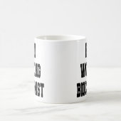 hart arbeitender Biochemiker Kaffeetasse (Mittel)