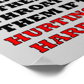 hart arbeitendes oder kaum arbeitendes lustiges Pl Poster (Ecke)