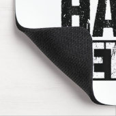 Hart besser umgehen Motivationsbotschaft Mousepad (Ecke)