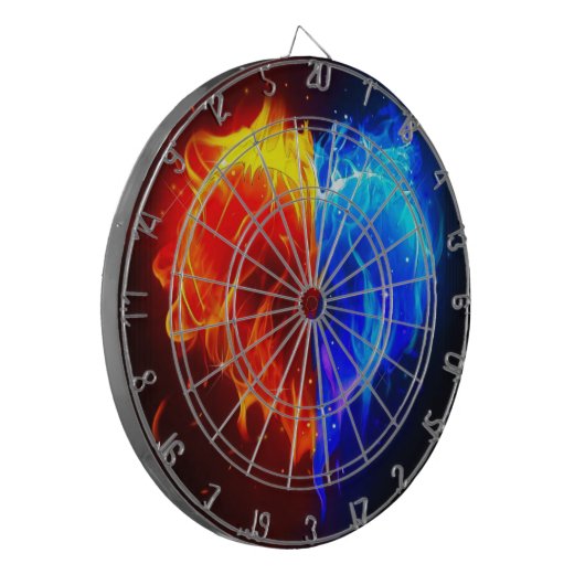 Hart fire dartscheibe (Vorderseite Links)