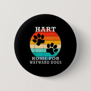 Hart Heim für verwahrloste Hunde Familienname  Button