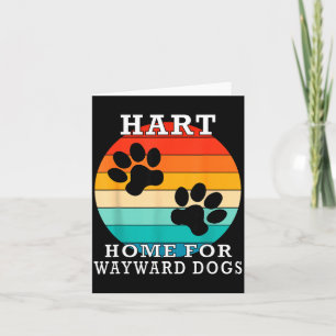 Hart-Heim für verwahrloste Hunde Familienname  Karte