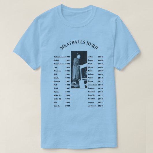 Hart Mountain Meatballs Shirt 2026 (Design vorne)