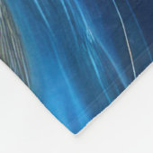 Hart Pastel Zeichnend Absturzwellen Fleecedecke (Ecke)