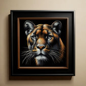 Hart Pastel Zeichnend Berglippe Poster