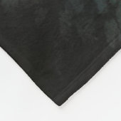 Hart Pastel Zeichnend persische Katze Fleecedecke (Ecke)