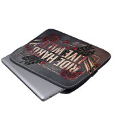 hart reiten wild leben laptopschutzhülle (Vorne Knopf)