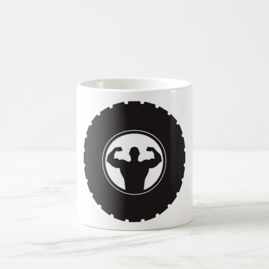 Hart trainieren kaffeetasse (Mittel)
